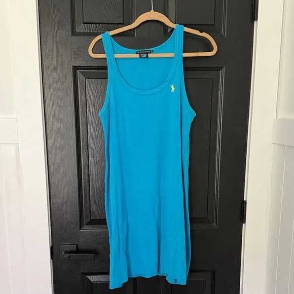 Polo by Ralph Lauren Women's Teal Tank Top - Picture 1 of 3